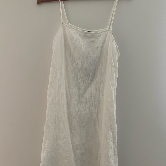 Vero Moda Dresses & Skirts - Vero Moda - Elegant White Slip Dress/Beach Cover Up